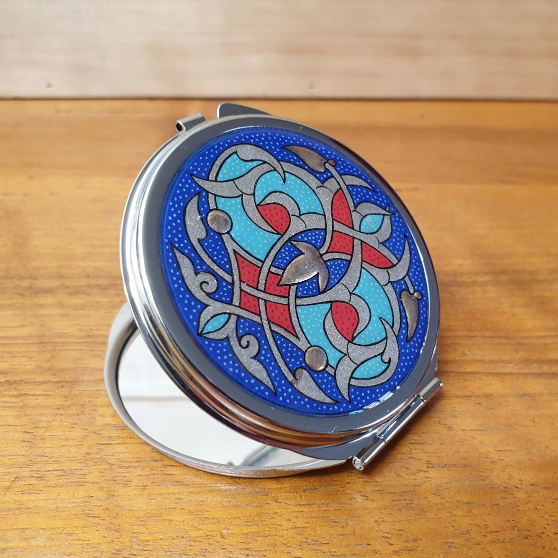 Arabesque belyst väskspegel