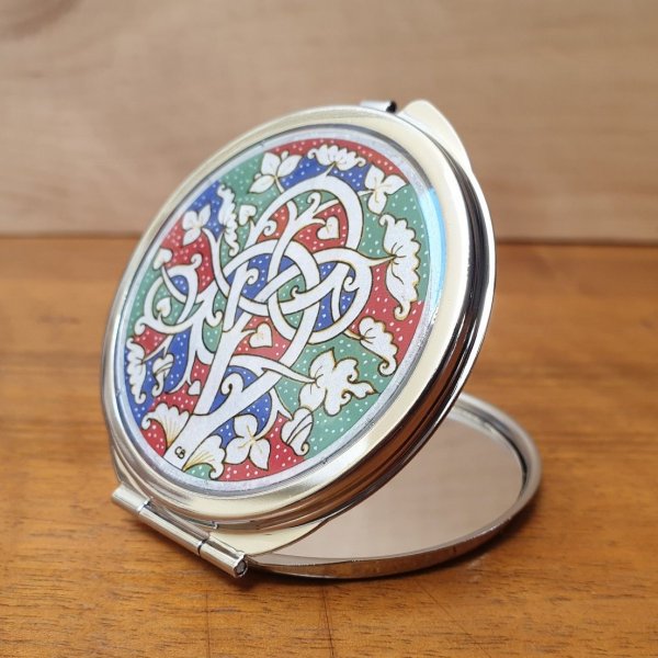 Spegel i v&auml;ska "White vine